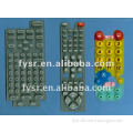 silicone rubber keypad for tv remote control